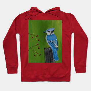 Blue Bird Hoodie